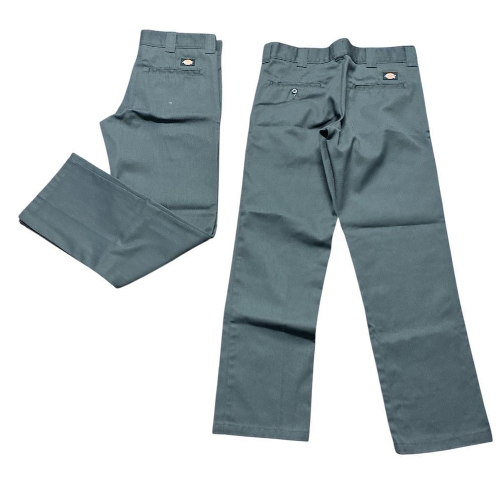 Dickies 2 lot Men's Classic Fit Pants gray work pants, slim fit, size 32x32 - Picture 2 of 4